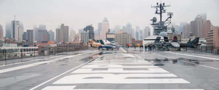 the Intrepid Museum in new york city